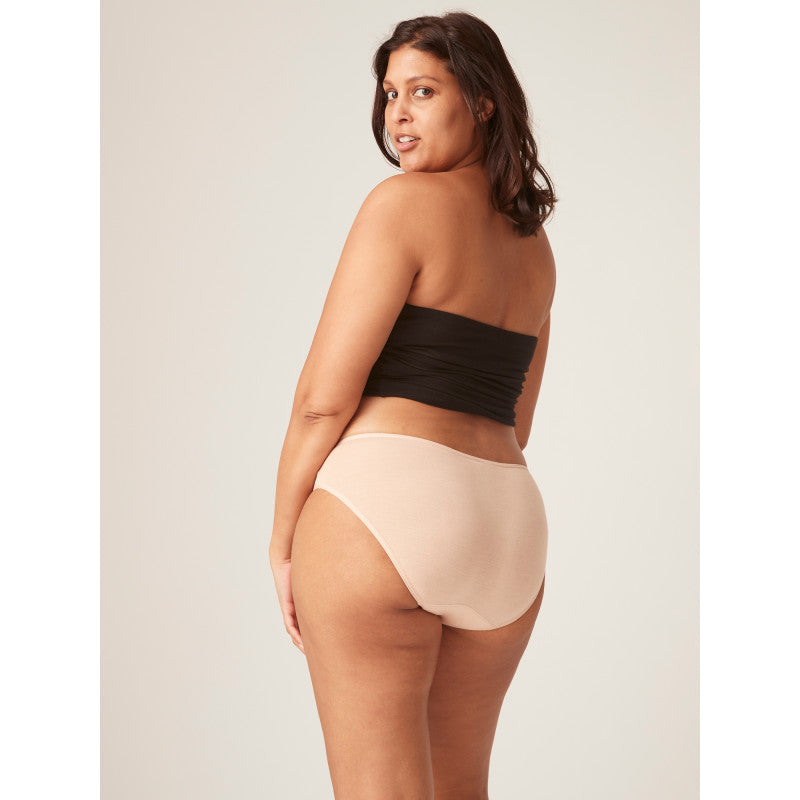 Menstruační kalhotky Modibodi Sensual Bikini Light-Moderate Beige (MODI4050B)