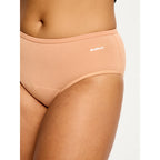 Menstruační kalhotky Modibodi Basic Mid-Rise Brief Moderate Italian Clay (MKMBMRBMIC)