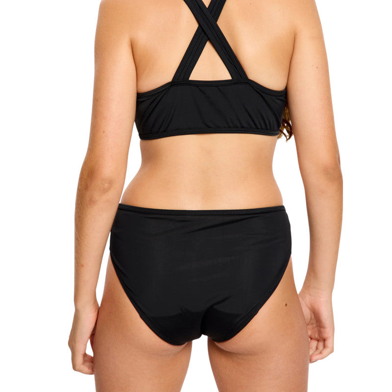 Menstruační plavky Modibodi Teen Bikini Brief High černé spodní díl (SWSBBIHIBLAT)