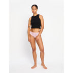 Menstruační kalhotky Modibodi Classic Bikini Light-Moderate Flore Pink (MKMCBLMFP)