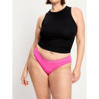 Menstruační kalhotky Modibodi Cassia V Cheeky Brief Light Electric Fuchsia (MKMCVCBLEF)