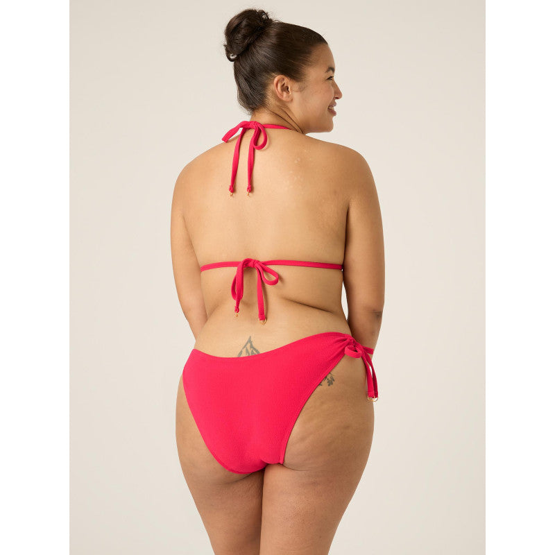 Menstruační plavky Modibodi Tie Side Bikini Brief Glow Pink komplet - VYBALENÉ (MODI4331VYB)