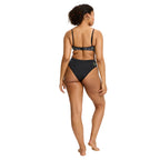 Menstruační kalhotky Modibodi Smileyworld Hi Waist Brief Super-Overnight Black (MKMSHWBSOB)