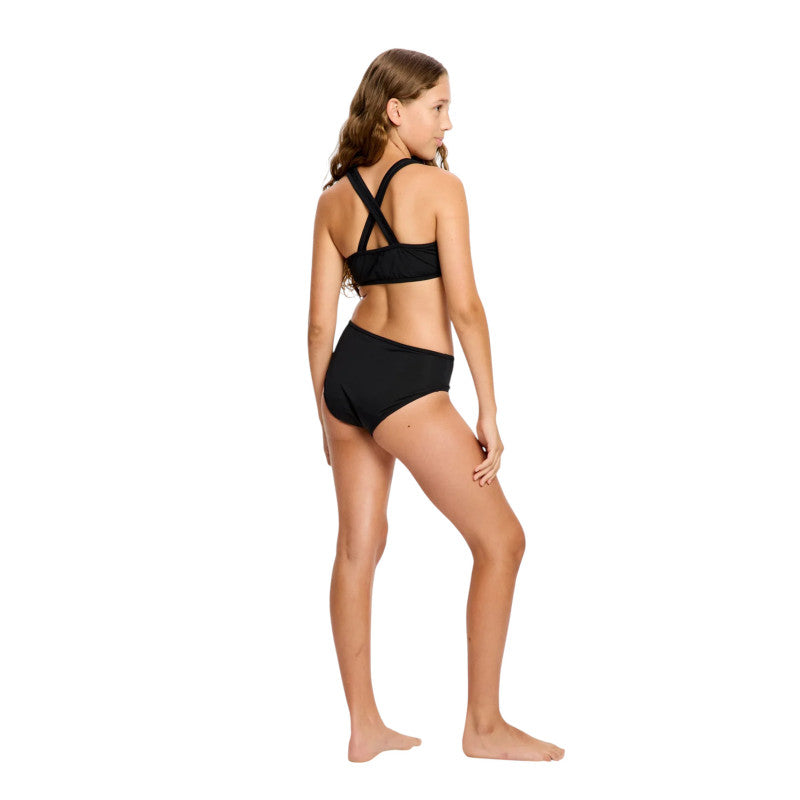 Menstruační plavky Modibodi Teen Bikini Brief High černé spodní díl (SWSBBIHIBLAT)