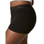 Dívčí menstruační kalhotky Modibodi Teen Hipster Boyshort Super-Overnight Black (HIBSSOBLAT)