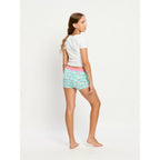 Dívčí menstruační kalhotky Modibodi Teen Hipster Boyshort Super Strawberry (DMKMTHBSS)