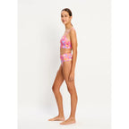 Dívčí menstruační plavky Modibodi Teen Swimwear Hi Waist Bikini Brief Supe Tropicana Crush spodní díl (DMPMADTSHWBBSTCSD)