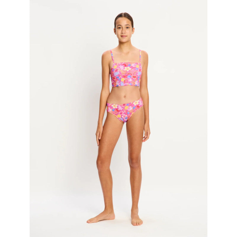Dívčí menstruační plavky Modibodi Dream Teen Swimwear Bikini Brief Light Tropicana Crush spodní díl (DMPMDTSBBLTCSD)