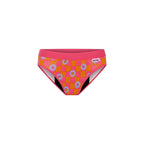 Dívčí menstruační kalhotky Modibodi Teen Hipster Bikini Super Flower Checkerboard (DMKMTHBSFC)