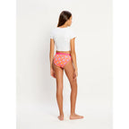 Dívčí menstruační kalhotky Modibodi Teen Hipster Bikini Super Flower Checkerboard (DMKMTHBSFC)