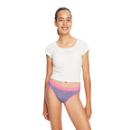 Dívčí menstruační kalhotky Modibodi Smileyworld Teen Hipster Bikini Moderate Lucky Lemon Limes (DMKMSTHBMLLL)