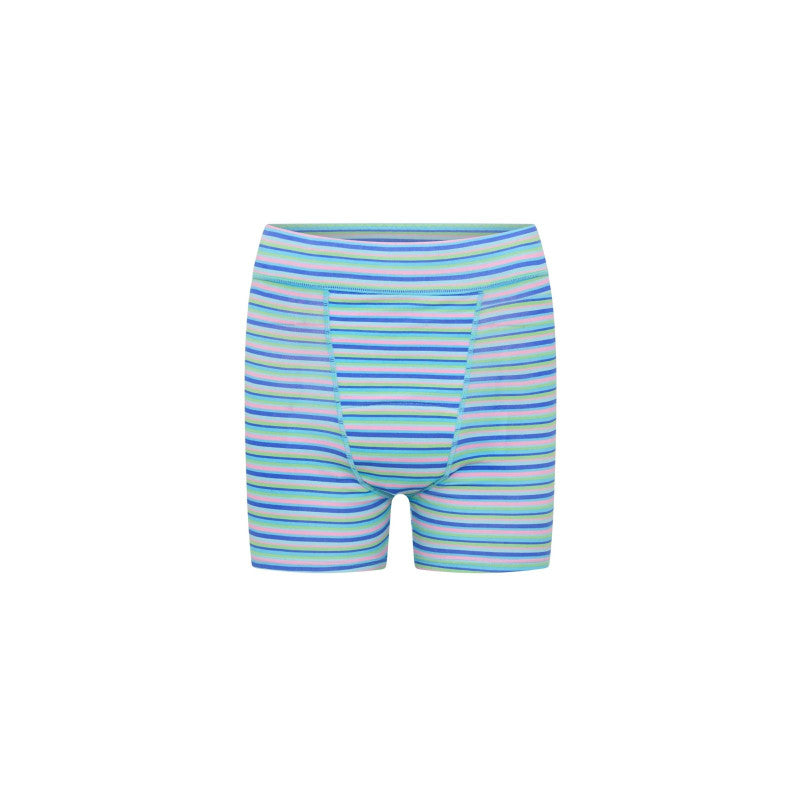 Dívčí menstruační kalhotky Modibodi Teen Hipster Boyshort Super Boho Botanical Blue (DMKMTHBSBBB)