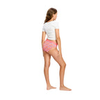 Dívčí menstruační kalhotky Modibodi Smileyworld Teen Hipster Bikini Super Happy Hearts (DMKMSTHBSHH)