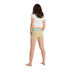 Dívčí menstruační kalhotky Modibodi Teen Hipster Boyshort Maxi Pony Stripe Pink (DMKMTHBMPSP)