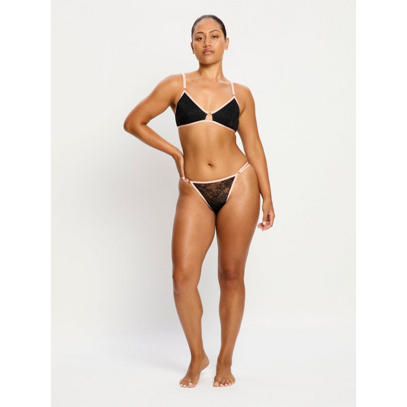 Podprsenka Modibodi Bliss Bralette Jet Black (PMBBJB)