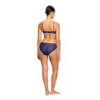 Podprsenka Modibodi lntimates V Day V-Bralette Navy Chilli (PMIVDBVC)