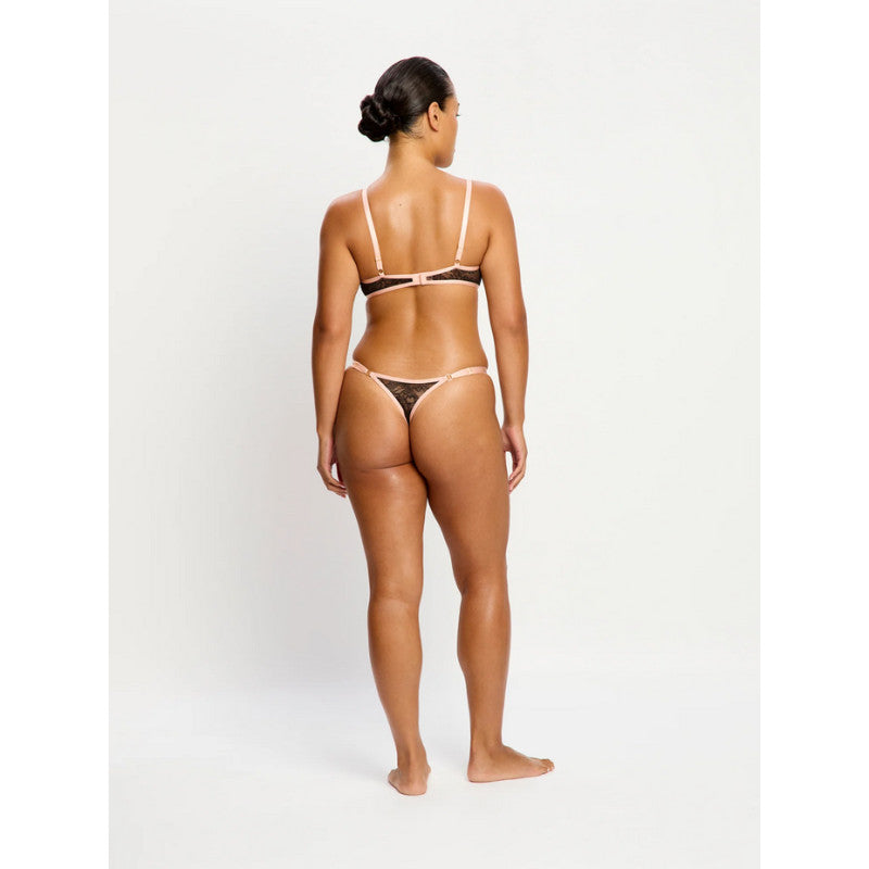 Podprsenka Modibodi Bliss Bralette Jet Black (PMBBJB)