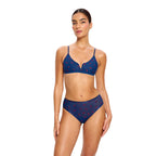 Podprsenka Modibodi lntimates V Day V-Bralette Navy Chilli (PMIVDBVC)