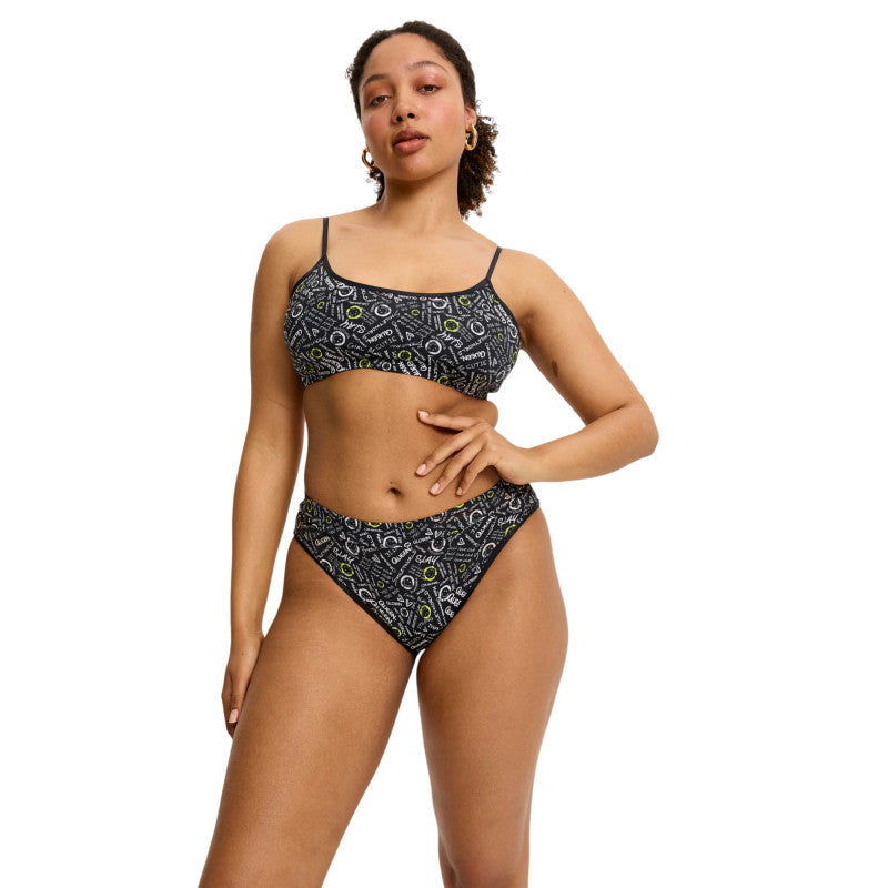 Podprsenka Modibodi Bliss Bralette Jet Black (PMBBJB)