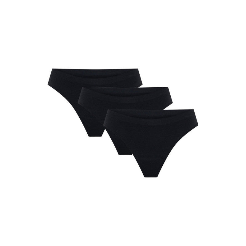 3PACK menstruační tanga Modibodi Soft Stretch Seamless Thong Light (3MTMSSSTL)