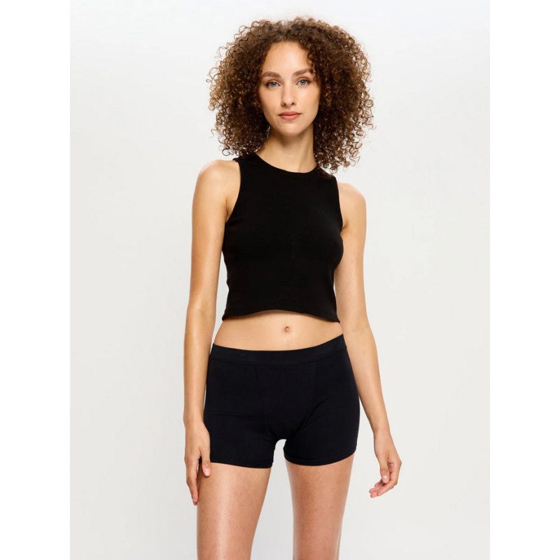 3PACK menstruační kalhotky Modibodi Soft Stretch Seamless Boyshort Super (3MKMSSSBS)