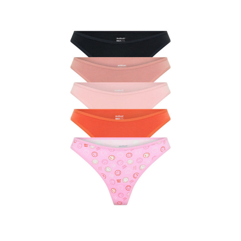 5PACK menstruační tanga Modibodi Happy Place Multi (5MTMHPM)
