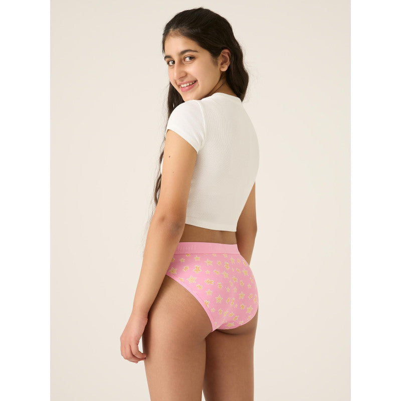 2PACK Kalhotky Modibodi Teen Gingerbread Pink Multi (MODI4276)
